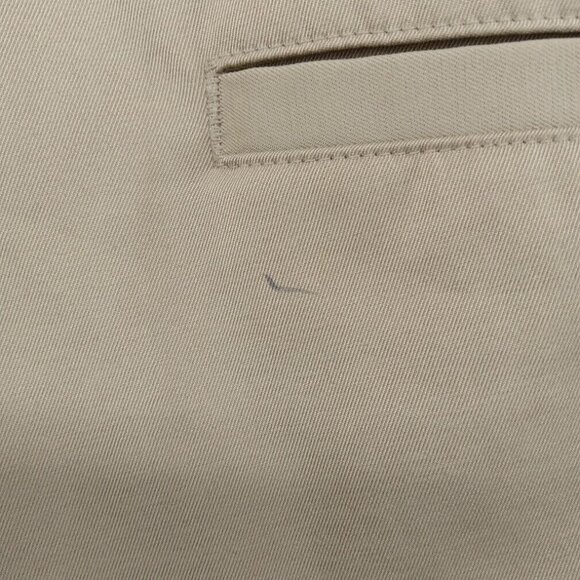 Nike Golf Pants Mens 34x32 Beige Khaki‎ Flat Front Performance Dri-Fit Light - Picture 7 of 9